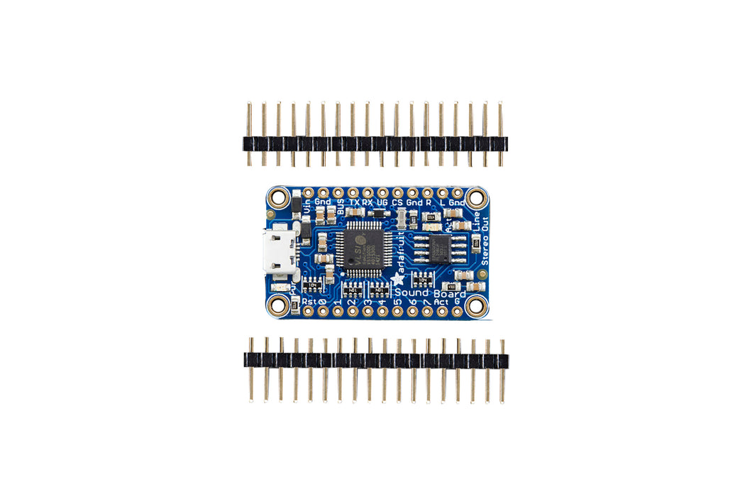 Adafruit Audio Fx Mini Sound Board - Wav/Ogg Trigger - 2Mb Flash