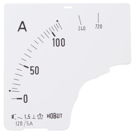 HOBUT D72SD DIAL 0/120/720A 183234