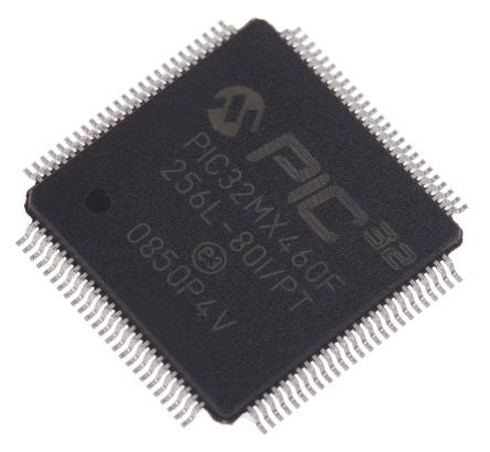Microchip PIC32MX460F256L-80I/PT 1654596
