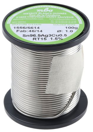 MBO SN96.5 AG3 CU0.5 7/10 RT15 - 100G 555301