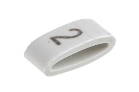 HellermannTyton 531-07853 HOBS85-PVC-WH (100) 1789594