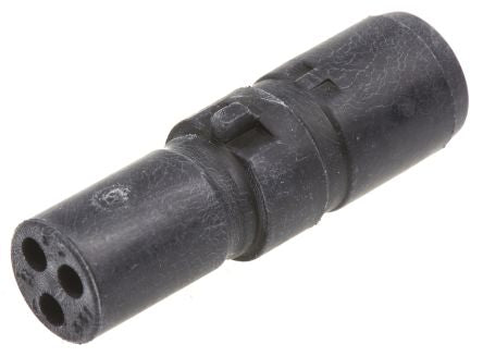 ITT Cannon 120-8552-101/FSK.MSS 3P STECKER SCHWARZ 3412973