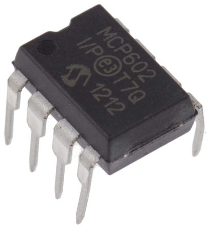 Microchip MCP602-I/P 3792572