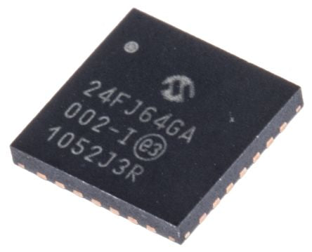 Microchip PIC24FJ64GA002-I/ML 8895749