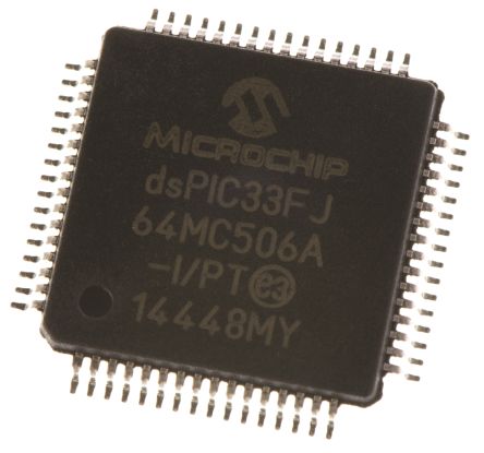 Microchip DSPIC33FJ64MC506A-I/PT 9126750