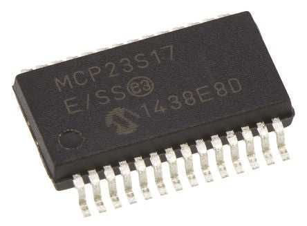 Microchip MCP23S17-E/SS 6696452