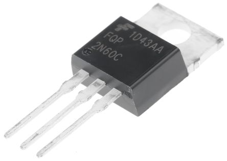 ON Semiconductor FQP2N60C 6715076