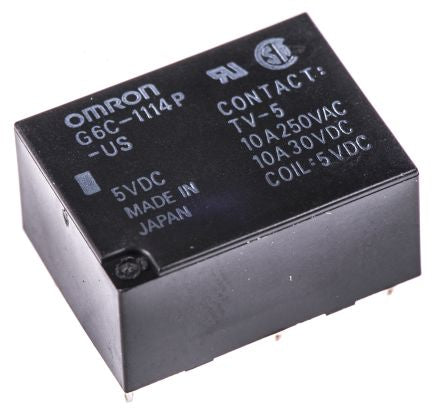 Omron G6C-1114P-US 5DC 6839368