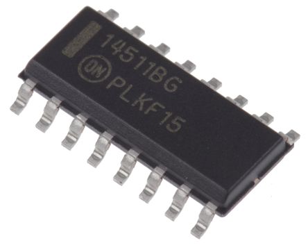 ON Semiconductor MC14511BDG 1250024