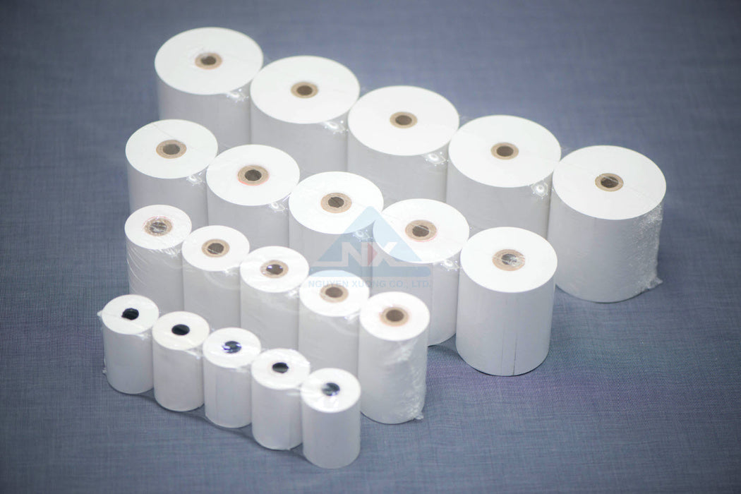 Giấy in nhiệt K57x46mm dùng cho máy tính tiền POS, máy in bill