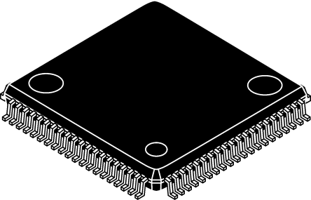 Microchip PIC18F85K22-I/PT 1653298