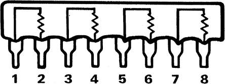 Bourns 4608X-102-221LF 1673290