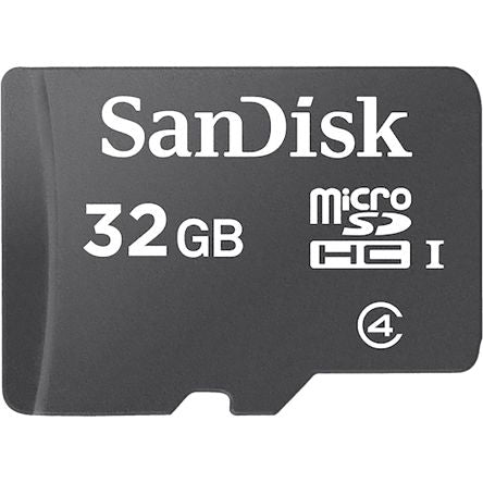 Sandisk 32GB MicroSD + Adaptor 1231040