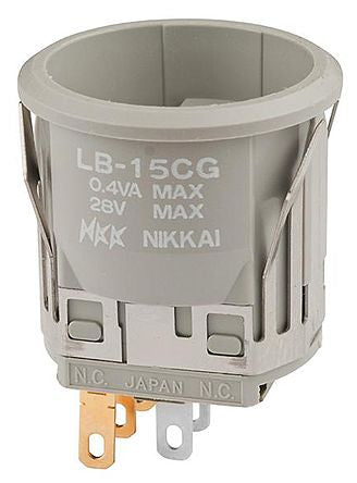 NKK Switches LB15CGG01 1251664