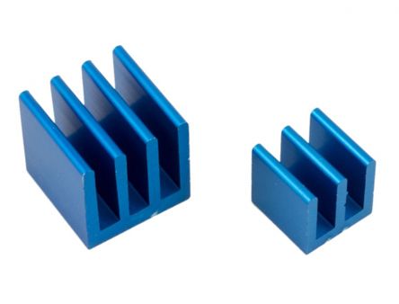 Raspberry Pi Heat Sink Kit - Blue