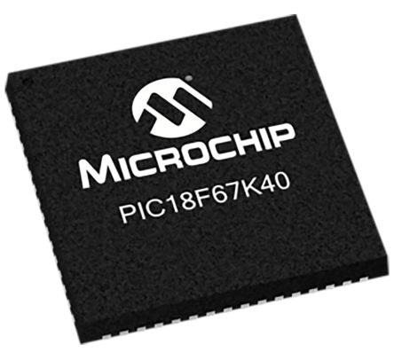 Microchip PIC18LF66K40-I/MR 1345600