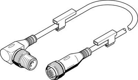 Festo NEBU-M12G5-K-0.5-M12W5 1367033