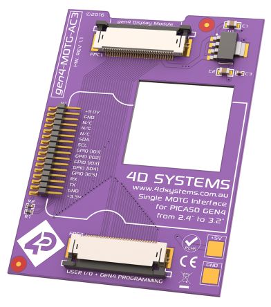 4D Systems MOTG-AC3 1369250