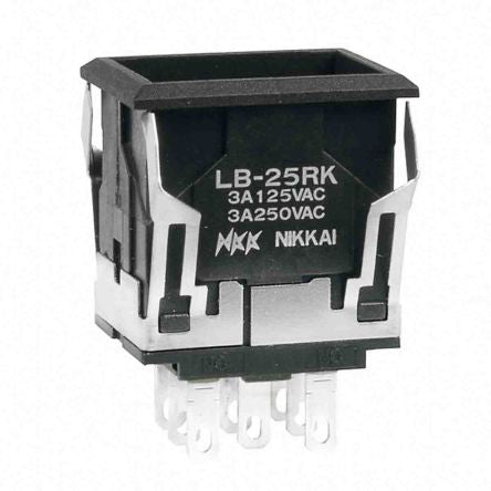 NKK Switches LB25RKW01 1959479