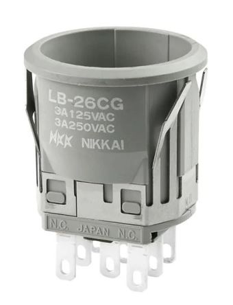 NKK Switches LB26CGW01 1960304