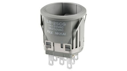 NKK Switches LB25CGW01 1960305