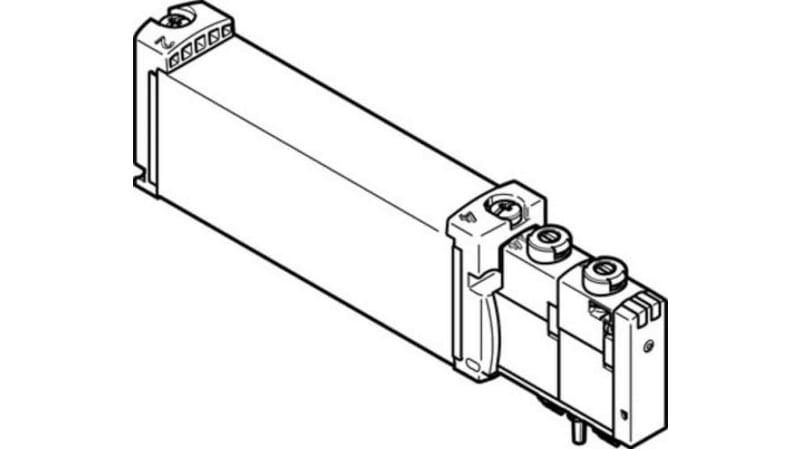 Festo 5/3 Closed Solenoid Valve - Electrical VUVG Series