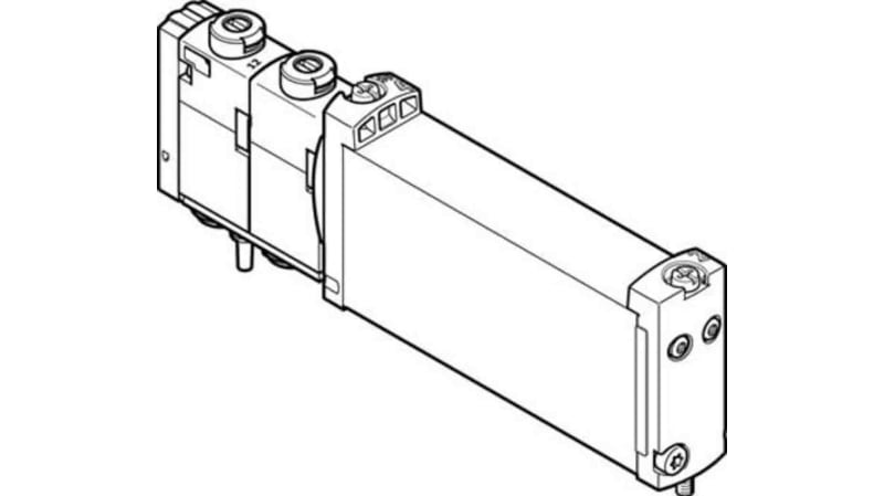 Festo 5/3 Closed Solenoid Valve - Electrical VUVG Series
