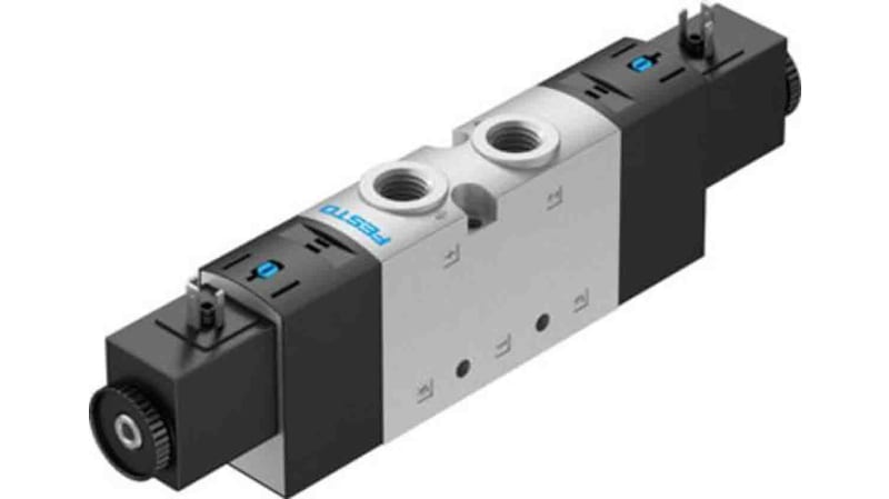 Festo 5/3 Closed Solenoid Valve - Electrical G 1/4 VUVS Series