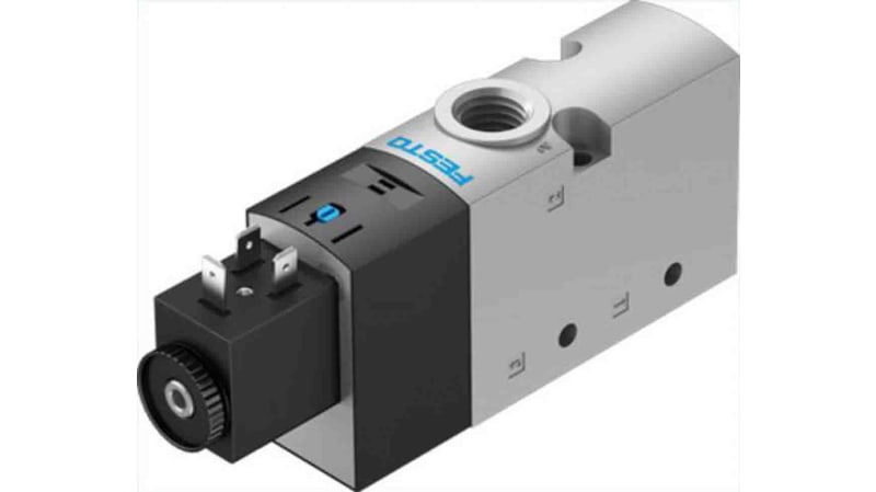 Festo 3/2 Closed Monostable Solenoid Valve - Electrical G 1/4 VUVS Series
