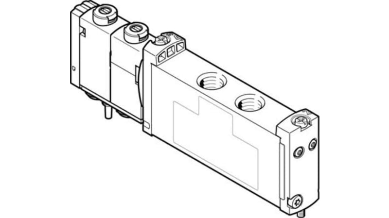 Festo 5/2 Monostable Solenoid Valve - Electrical G 1/8 VUVG Series