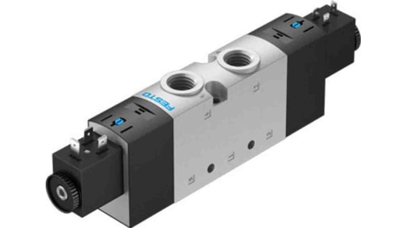 Festo 5/3 Closed Solenoid Valve - Electrical G 3/8 VUVS Series