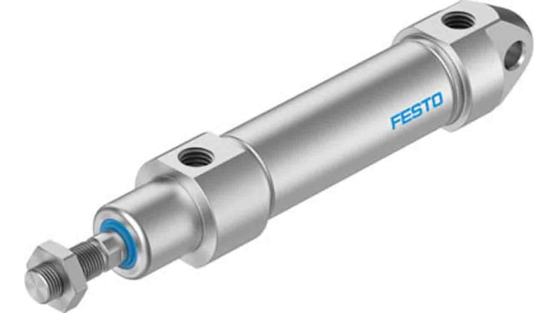 Festo Pneumatic Roundline Cylinder 25mm Bore, 40mm Stroke, CRDSNU Series, Double Acting