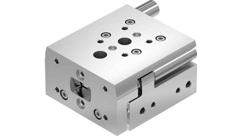 Festo Pneumatic Guided Cylinder 12mm Bore, 10mm Stroke, DGST Series, Double Acting