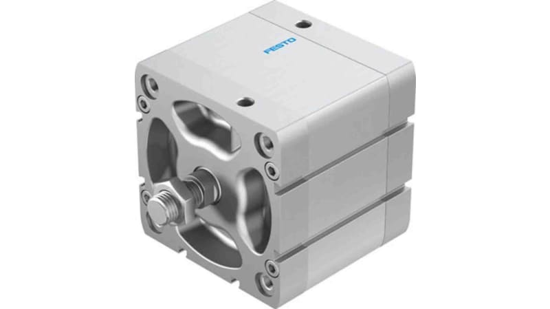Festo Pneumatic Compact Cylinder 100mm Bore, 40mm Stroke, ADN Series, Double Acting