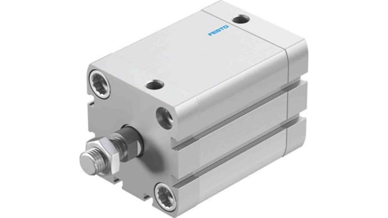 Festo Pneumatic Compact Cylinder 50mm Bore, 50mm Stroke, ADN Series, Double Acting