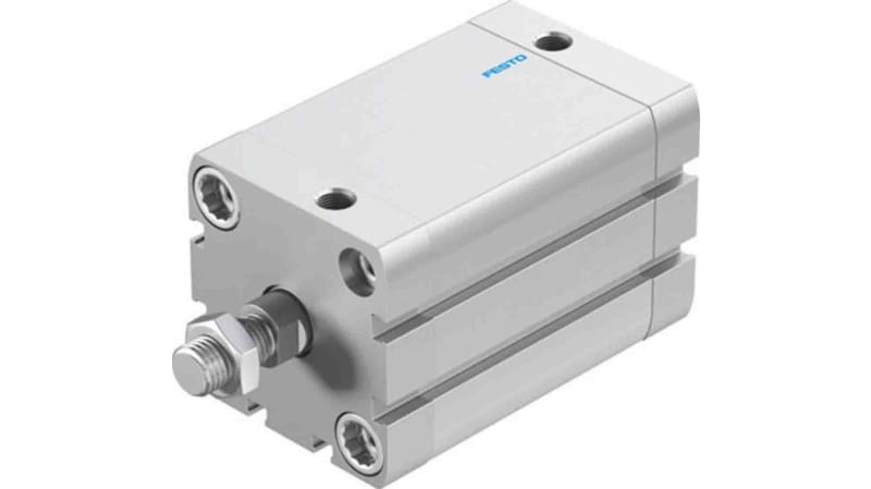 Festo Pneumatic Compact Cylinder 50mm Bore, 60mm Stroke, ADN Series, Double Acting
