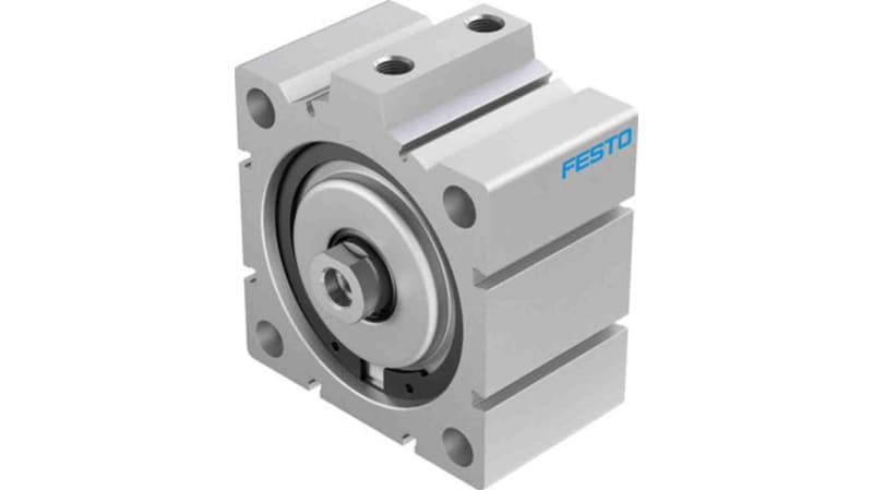 Festo Pneumatic Compact Cylinder 100mm Bore, 10mm Stroke, ADVC Series, Double Acting