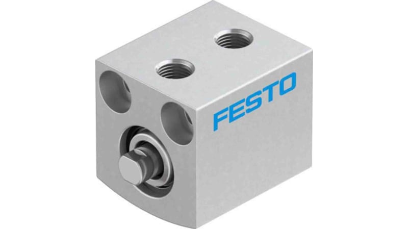 Festo Pneumatic Compact Cylinder 10mm Bore, 5mm Stroke, ADVC Series, Double Acting