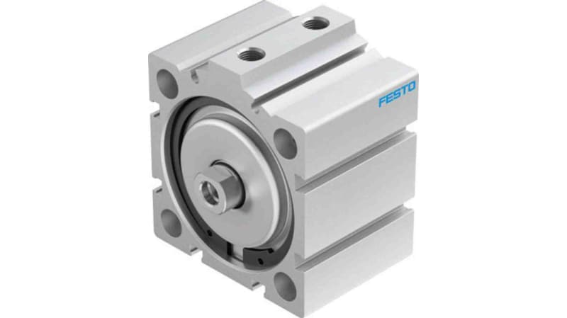 Festo Pneumatic Compact Cylinder 63mm Bore, 15mm Stroke, ADVC Series, Double Acting