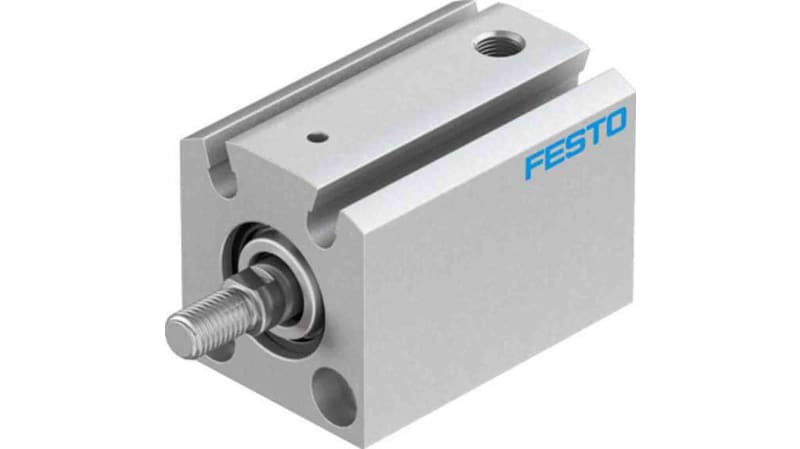 Festo Pneumatic Compact Cylinder 12mm Bore, 5mm Stroke, AEVC Series, Single Acting