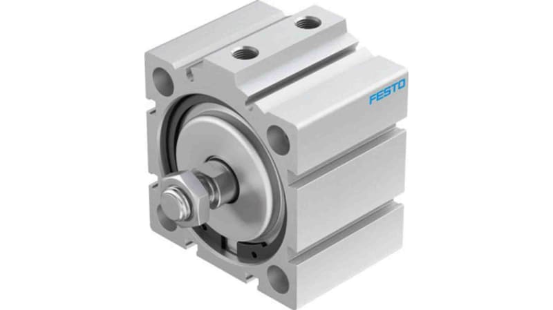 Festo Pneumatic Compact Cylinder 63mm Bore, 15mm Stroke, ADVC Series, Double Acting