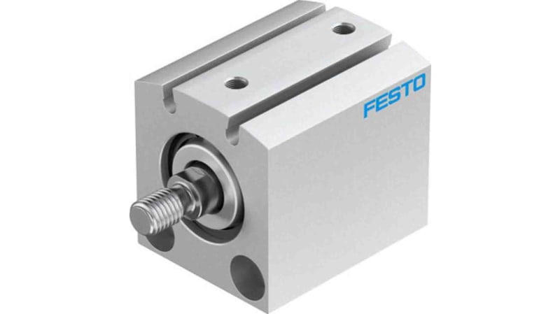 Festo Pneumatic Compact Cylinder 25mm Bore, 15mm Stroke, ADVC Series, Double Acting