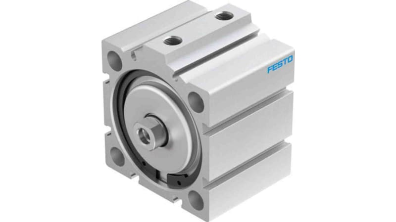 Festo Pneumatic Compact Cylinder 63mm Bore, 20mm Stroke, ADVC Series, Double Acting