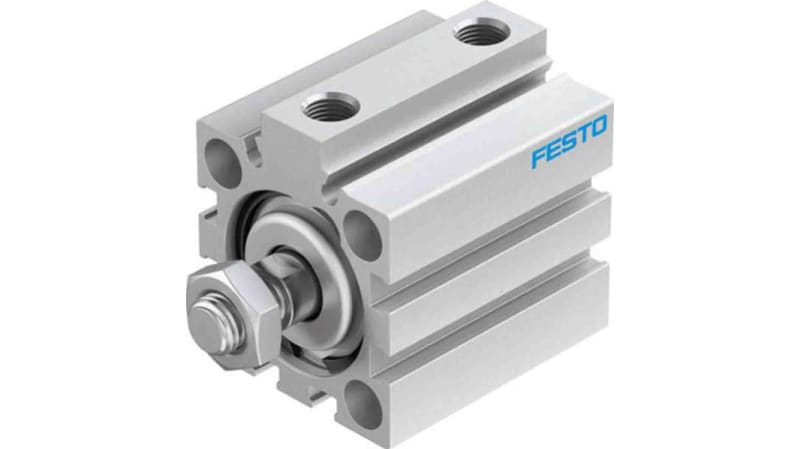 Festo Pneumatic Compact Cylinder 32mm Bore, 20mm Stroke, ADVC Series, Double Acting