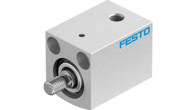 Festo Pneumatic Compact Cylinder 12mm Bore, 10mm Stroke, AEVC Series, Single Acting