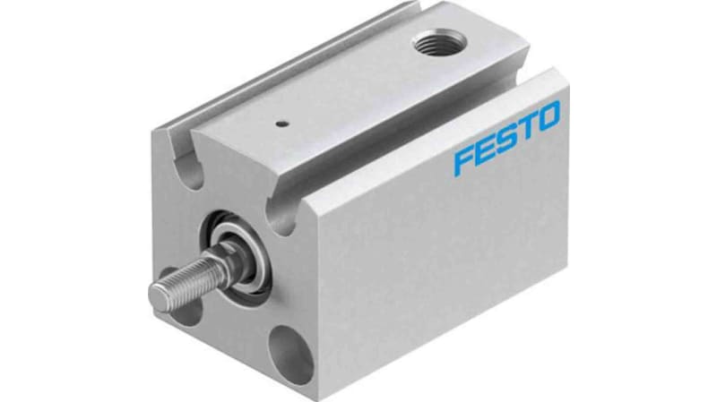 Festo Pneumatic Compact Cylinder 10mm Bore, 10mm Stroke, AEVC Series, Single Acting