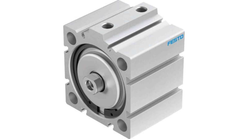 Festo Pneumatic Compact Cylinder 63mm Bore, 15mm Stroke, ADVC Series, Double Acting