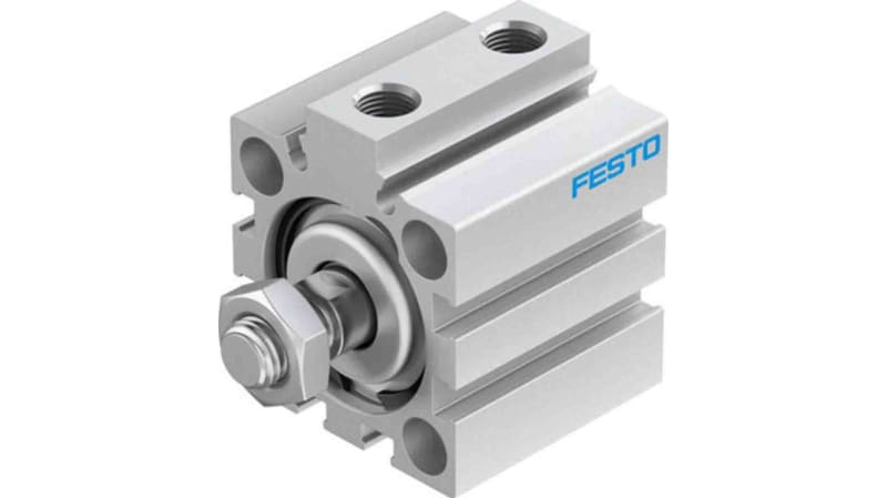 Festo Pneumatic Compact Cylinder 32mm Bore, 10mm Stroke, ADVC Series, Double Acting