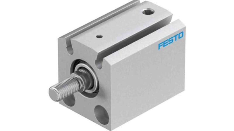 Festo Pneumatic Compact Cylinder 16mm Bore, 10mm Stroke, AEVC Series, Single Acting