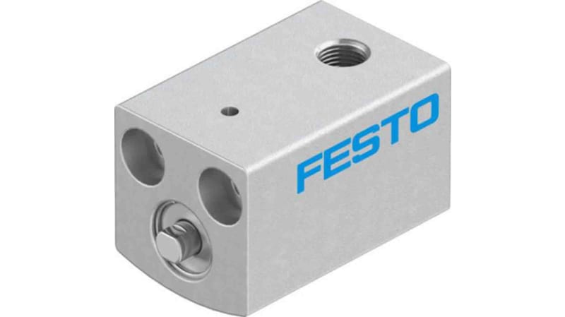 Festo Pneumatic Compact Cylinder 4mm Bore, 5mm Stroke, AEVC Series, Single Acting